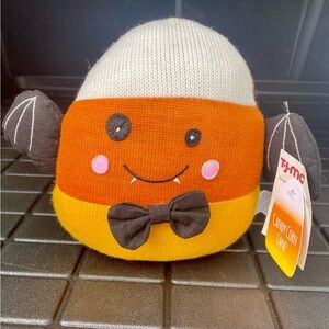 NEW Vampire Bat Candy Corn Lane Brand; weighted bottom, knot, plush 🎃🩸🧛